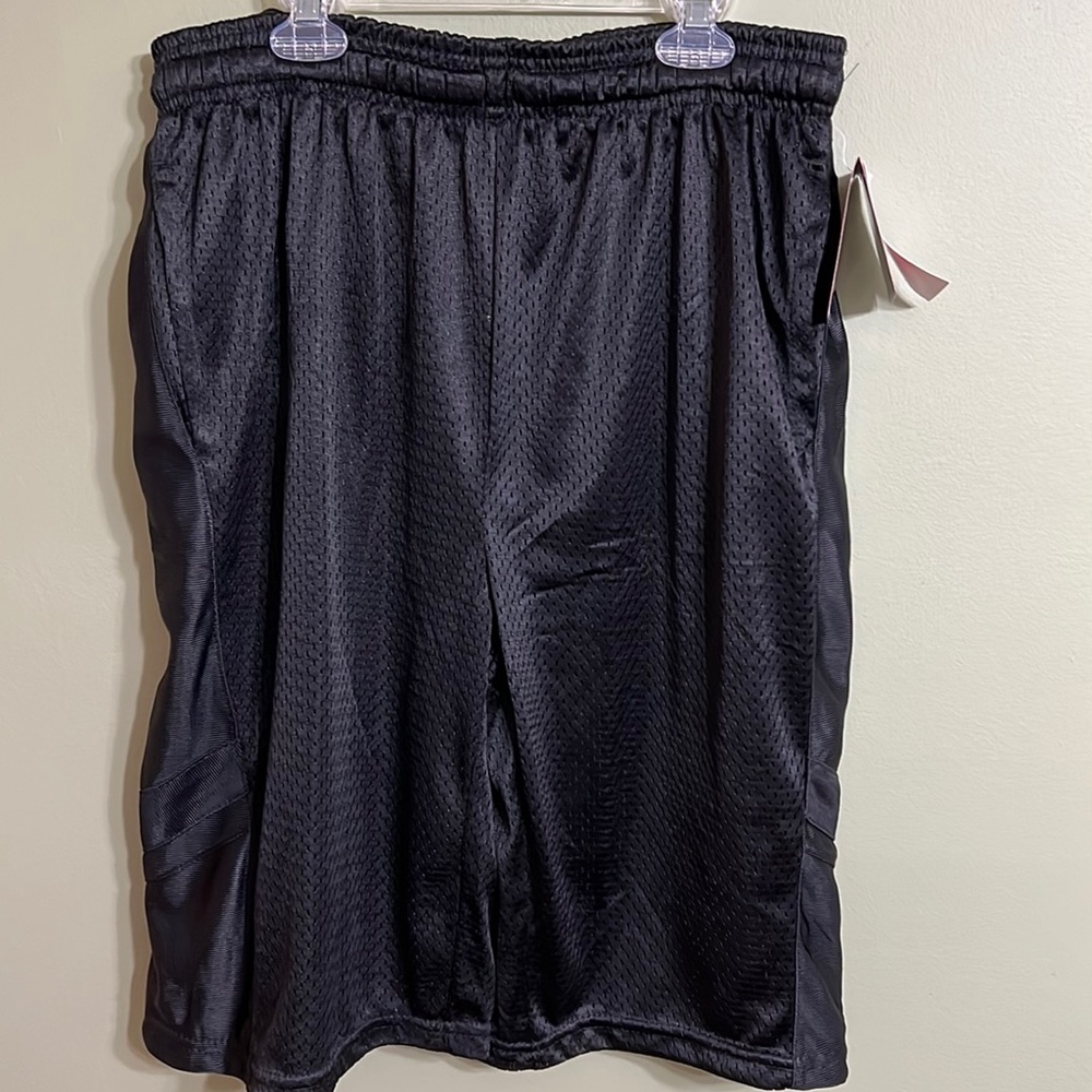 Black/Black SP Active Shorts